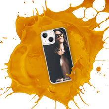 Load image into Gallery viewer, Black Fur &amp; Cleavage iPhone Case
